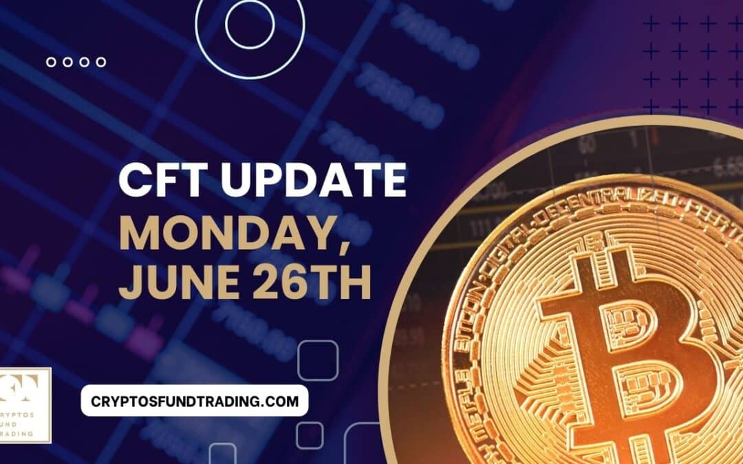 Monday 26, June 2023 – Bitcoin | Stocks | $ Dollar