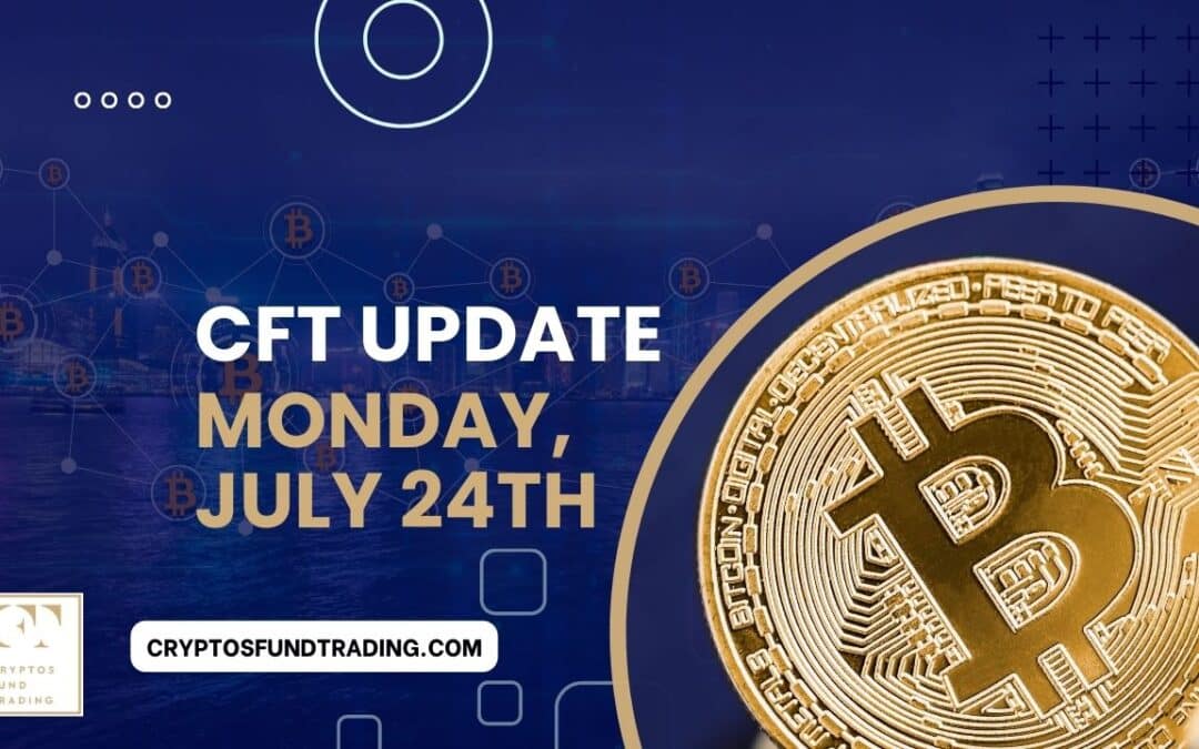 Monday 24, July 2023 – Bitcoin | Stocks | $ Dollar. 🏅