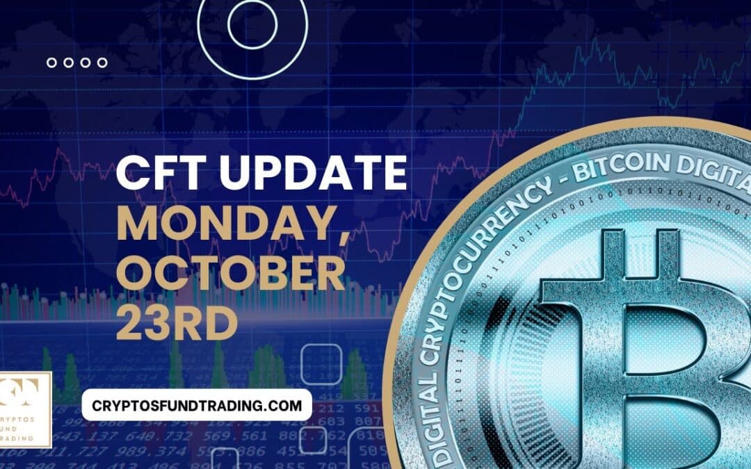 Weekly Report CFT – Monday 23, October 2023 – Bitcoin | Stocks | $ Dollar New Update