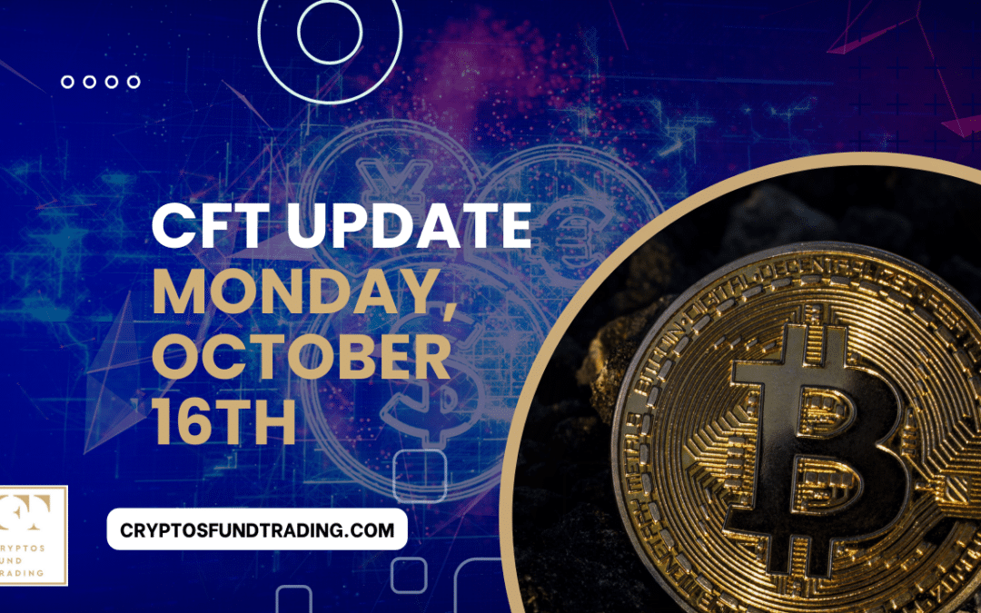 Weekly Report CFT – Monday 16, October 2023 – Bitcoin | Stocks | $ Dollar New Update