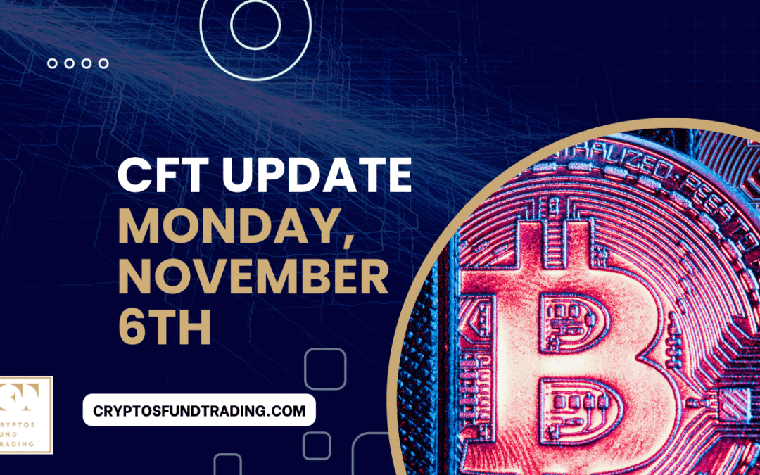 Weekly Report CFT – Monday 6, November 2023 – Bitcoin | Stocks | $ Dollar New Update